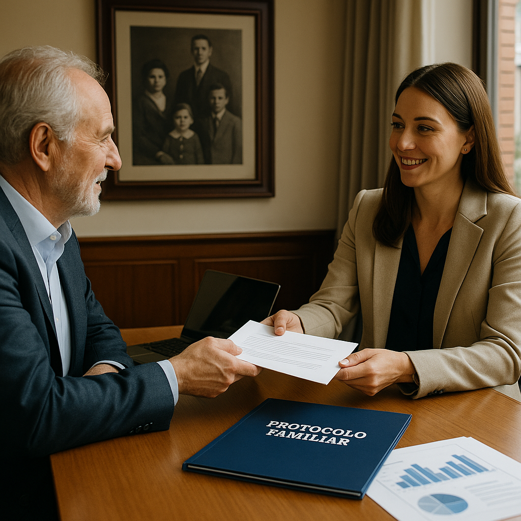 La sucesión empresarial y el protocolo familiar en las empresas españolas: planificación estratégica y protección del legado